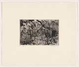 Artist: b'Taylor, Michael.' | Title: b'not titled [1]' | Date: 2006 | Technique: b'etching, printed in black ink, from one zinc plate' | Copyright: b'\xc2\xa9 Michael Taylor'