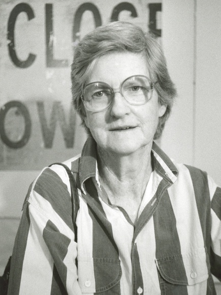 Artist: b'Heath, Gregory.' | Title: b'Portrait of Rosalie Gascoigne, Australian painter, sculptor and printmaker, 1990' | Date: 1990 Artist: b'Heath, Gregory.' | Title: b'Portrait of Rosalie Gascoigne, Australian painter, sculptor and printmaker, 1990' | Date: 1990