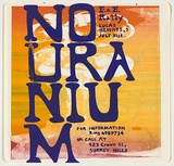 Artist: UNKNOWN | Title: No uranium | Date: 1977 | Technique: screenprint, printed in colour, from multiple stencils