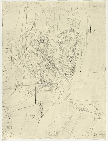 Artist: b'PARR, Mike' | Title: b'not titled.' | Date: 1995 | Technique: b'etching, printed in black ink, from one plate'