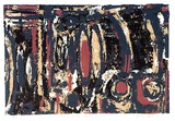 Artist: Robinson, John. | Title: Wine cellars | Date: c.1962 | Technique: screenprint, printed in colour, from multiple stencils