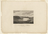 Title: A view of Dawe's Battery at the entrance of Sydney Cove. New South Wales. | Date: 1817-1819 | Technique: engraving, printed in black ink, from one copper plate