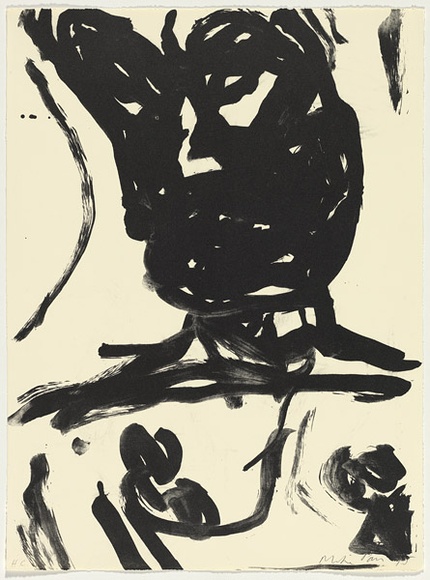 Artist: b'PARR, Mike' | Title: b'not titled.' | Date: 1995 | Technique: b'lithograph, printed in black ink, from one stone'