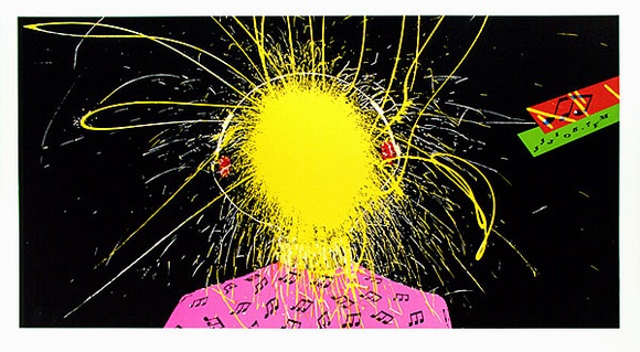 Artist: b'Done, Ken.' | Title: b'Advertising poster: 2JJJ (large).' | Date: 1982 | Technique: b'screenprint, printed in colour, from multiple stencils' | Copyright: b'\xc2\xa9 Graeme Davey' Artist: b'Done, Ken.' | Title: b'Advertising poster: 2JJJ (large).' | Date: 1982 | Technique: b'screenprint, printed in colour, from multiple stencils' | Copyright: b'\xc2\xa9 Graeme Davey'