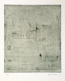 Artist: b'Mitelman, Allan.' | Title: b'not titled' | Date: 1972 | Technique: b'lithograph, printed incolour, from two plates' | Copyright: b'\xc2\xa9 Allan Mitelman'