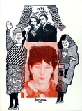 Artist: b'HANRAHAN, Barbara' | Title: b'Ronda and Bob and Barbara' | Date: 1967 | Technique: b'photo-lithograph, lithograph, printed in colour, from three plates'