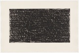 Artist: LOANE, John | Title: Honestly, my head is completely full of cobwebs [3] | Date: 2002 | Technique: etching, printed in black and brown ink, from two copper plates
