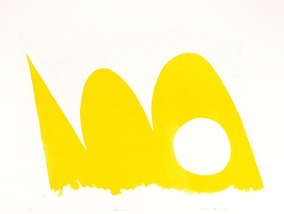 Artist: b'Sharp, James.' | Title: b'Haze' | Date: 1972 | Technique: b'lithograph, printed in colour, from multiple stones [or plates]' | Copyright: b'\xc2\xa9 Estate of James Sharp'