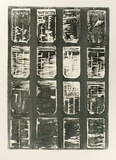 Artist: Buckley, Sue. | Title: Aftermath. | Date: 1972 | Technique: woodcut, printed in grey ink, from one block | Copyright: This work appears on screen courtesy of Sue Buckley and her sister Jean Hanrahan