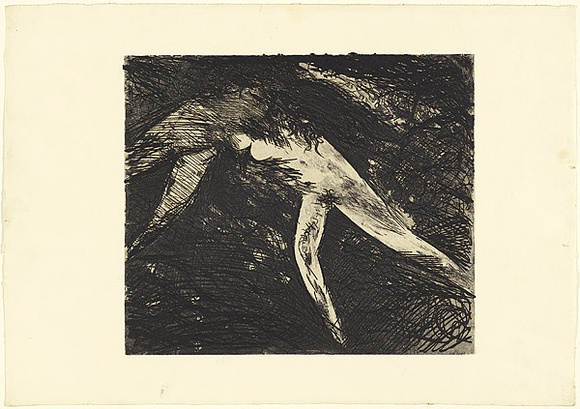 Artist: b'BOYD, Arthur' | Title: b'Dark joined figures.' | Date: (1962-63) | Technique: b'etching and aquatint, printed in black ink, from one plate' | Copyright: b'Reproduced with permission of Bundanon Trust' Artist: b'BOYD, Arthur' | Title: b'Dark joined figures.' | Date: (1962-63) | Technique: b'etching and aquatint, printed in black ink, from one plate' | Copyright: b'Reproduced with permission of Bundanon Trust'