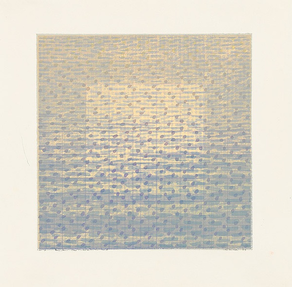 Artist: b'Kotai, Eveline.' | Title: b'3 x 3 x 3' | Date: 1998-99 | Technique: b'screenprint, printed in colour, from multiple stencils' Artist: b'Kotai, Eveline.' | Title: b'3 x 3 x 3' | Date: 1998-99 | Technique: b'screenprint, printed in colour, from multiple stencils'
