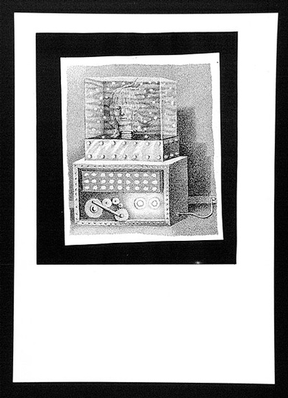 Artist: b'Febey, Rodney.' | Title: b'Design for sculpture.' | Date: 1982 | Technique: b'photocopy, printed in black ink, from hand drawn artwork' Artist: b'Febey, Rodney.' | Title: b'Design for sculpture.' | Date: 1982 | Technique: b'photocopy, printed in black ink, from hand drawn artwork'