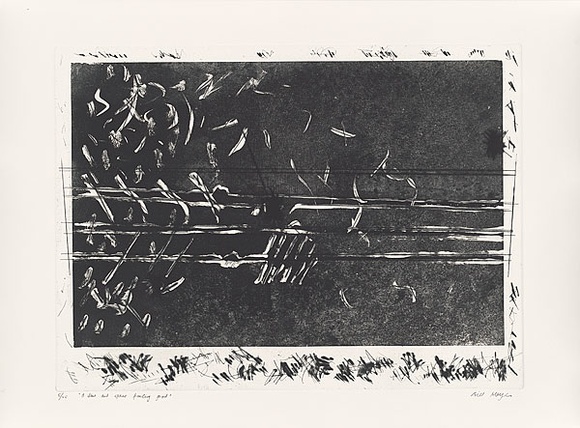 Artist: MEYER, Bill | Title: A time and space feeling good | Date: 1979-1982 | Technique: photo-etching, aquatint and drypoint, printed in black ink, from one plate | Copyright: © Bill Meyer