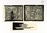 Artist: b'ARNOLD, Raymond' | Title: b'Black factory/white factory.' | Date: 1987 | Technique: b'screenprint, printed in colour, from multiple stencils'