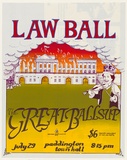 Artist: Stokes, Stephen. | Title: Law ball: The great ballsup | Date: 1976 | Technique: screenprint, printed in colour, from multiple stencils