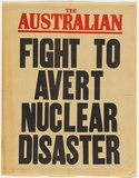 Artist: b'UNKNOWN' | Title: b'Fight to avert Nuclear Disaster.'