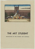 Artist: Haefliger, Paul. | Title: Magazine cover for The Art Student | Date: 1931-33 | Technique: woodcut, printed in colour in the Japanese manner, from multiple blocks