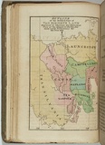 Title: Outline of the settled part of Van Diemen's Land. | Date: 1831 | Technique: etching, printed in black ink, from one plate; hand coloured