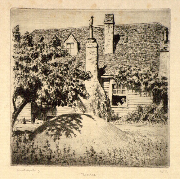 Artist: b'LINDSAY, Lionel' | Title: b'The old well, off Penrith Road' | Date: 1925 | Technique: b'drypoint, printed in black ink, from one plate' | Copyright: b'Courtesy of the National Library of Australia' Artist: b'LINDSAY, Lionel' | Title: b'The old well, off Penrith Road' | Date: 1925 | Technique: b'drypoint, printed in black ink, from one plate' | Copyright: b'Courtesy of the National Library of Australia'