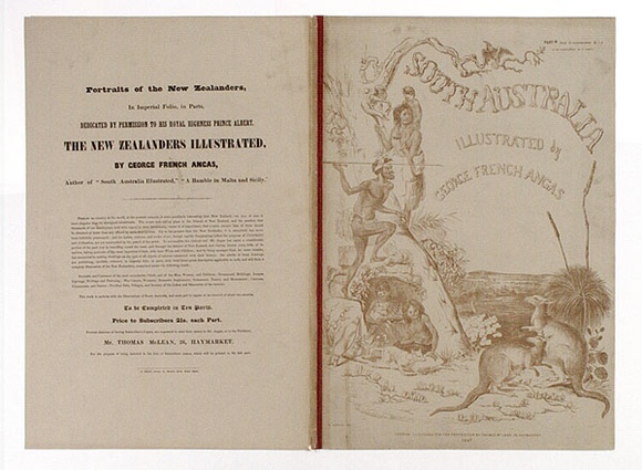 Artist: b'Angas, George French.' | Title: b'South Australia Illustrated, Part 6.' | Date: 1846-47 | Technique: b'lithograph, printed in colour, from multiple stones; varnish highlights by brush' Artist: b'Angas, George French.' | Title: b'South Australia Illustrated, Part 6.' | Date: 1846-47 | Technique: b'lithograph, printed in colour, from multiple stones; varnish highlights by brush'