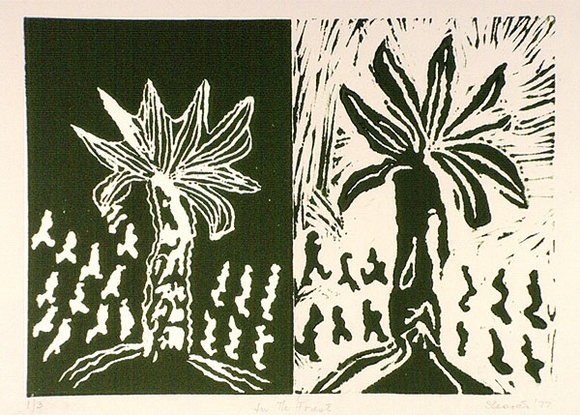 Artist: b'Shearer, Mitzi.' | Title: b'In the forest' | Date: 1977