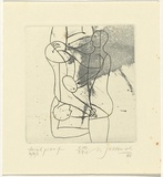 Artist: SELLBACH, Udo | Title: not titled | Date: 1960-80 | Technique: etching