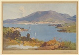 Artist: Streeton, Arthur. | Title: Print of painting | Technique: photographic reproduction