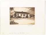 Artist: PLATT, Austin | Title: Xmas gift etching for Ganett Rock | Date: 1949 | Technique: etching, printed in black ink, from one plate