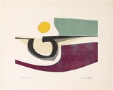 Title: Capricornia | Date: 1964 | Technique: screenprint, printed in colour, from multiple stencils; relief, printed in colour, from multiple elements; embossed line around border