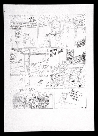 Artist: b'Littler, Frank' | Title: b'New life forms: from the portfolio Rare birds with sticky wings.' | Technique: b'offset-lithograph' Artist: b'Littler, Frank' | Title: b'New life forms: from the portfolio Rare birds with sticky wings.' | Technique: b'offset-lithograph'