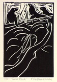 Artist: Wallace-Crabbe, Robin. | Title: Seal Rock | Date: 1982 | Technique: linocut, printed in black ink, from one block | Copyright: © Robin Wallace-Crabbe, Licensed by VISCOPY, Australia