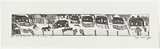 Artist: b'Kennedy, Roy.' | Title: b'My mission as I liked it' | Date: 2002 | Technique: b'etching, printed in black ink, from one plate'