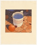 Artist: Storrier, Tim. | Title: Still life with cherries | Date: 1976 | Copyright: © Tim Storrier