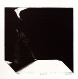 Artist: BALDESSIN, George | Title: Monument. | Date: 1971 | Technique: etching and aquatint, printed in black ink, from one shaped plate