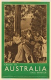 Artist: UNKNOWN | Title: Cruise to Australia this winter. | Date: 1920-40 | Technique: photo-lithograph, printed in colour