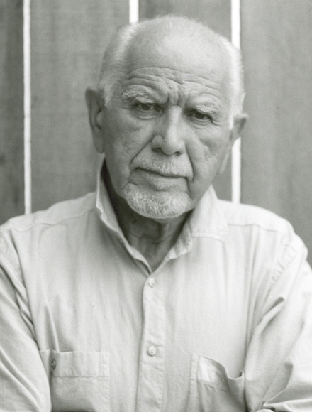 Artist: b'Heath, Gregory.' | Title: b'Portrait of Stanislaus Rapotec, Australian painter and printmaker, 1989' | Date: 1989 Artist: b'Heath, Gregory.' | Title: b'Portrait of Stanislaus Rapotec, Australian painter and printmaker, 1989' | Date: 1989