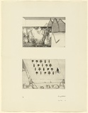 Artist: BALDESSIN, George | Title: According to des Esseintes 4. | Date: 1976 | Technique: etching and aquatints, printed in black ink, each from one plate | Copyright: Courtesy of the artist
