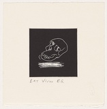 Artist: Quilty, Ben. | Title: Virus. | Date: 2006 | Technique: relief-etching, printed in black ink, from one plate