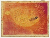 Artist: Thorpe, Lesbia. | Title: Tropical Fish | Date: 1963 | Technique: linocut, printed in black ink, from one block