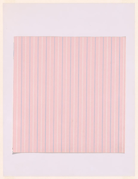 Artist: b'Frank, Dale.' | Title: b'not titled.' | Date: 1992 | Technique: b'collage of found wallpaper sample'