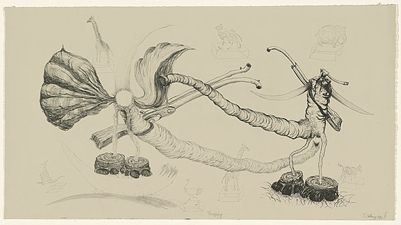 Title: Trophy | Date: 1992 | Technique: lithograph, printed in black ink, from one stone [or plate]