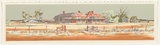 Artist: Walls, Bill. | Title: Blackrock Hotel, South Australia. | Date: 1986 | Technique: screenprint, printed in colour, from nine stencils