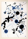 Artist: LANCELEY, Colin | Title: The stars in my true love's eyes. | Date: 1965 | Technique: lithograph, printed in colour, from multiple zinc plates | Copyright: © Colin Lanceley. Licensed by VISCOPY, Australia