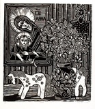 Artist: b'BOT, G.W.' | Title: b'Natasha.' | Date: 1988 | Technique: b'linocut, printed in black ink, from one block' | Copyright: b'\xc2\xa9 G.W. Bot'