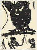 Artist: b'PARR, Mike' | Title: b'not titled.' | Date: 1995 | Technique: b'lithograph, printed in black ink, from one stone'