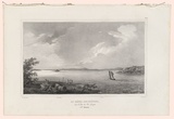 Artist: Sainson, Louis de. | Title: Le Havre aux Huitres, dans le Port du Roi Georges. (N'elle. Hollande).  [Oyster Bay - King George Sound]. | Date: 1833 | Technique: lithograph, printed in black ink, from one stone