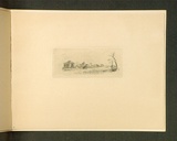 Artist: b'Jones, Henry Gilbert.' | Title: b'Collins Street East from the Independent Chapel.' | Date: 1841-45 | Technique: b'etching, printed in black ink, from one copper/plate'
