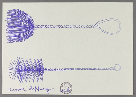 Artist: b'HALL, Fiona' | Title: b'not titled.' | Date: 1995 | Technique: b'spirit-duplicator' | Copyright: b'\xc2\xa9 Fiona Hall'