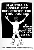 Artist: b'Stannard, Chris.' | Title: b'...I Could Get Shot' | Date: 1991, July | Technique: b'screenprint, printed in black ink, from one stencil'