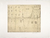 Artist: Mitelman, Allan. | Title: not titled | Date: 1972 | Technique: etching, printed in black ink, from one plate | Copyright: © Allan Mitelman